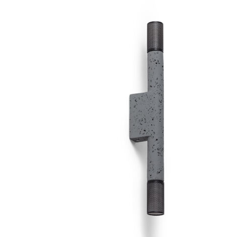 Aplique de Pared Cemento Dinska Duo Gris