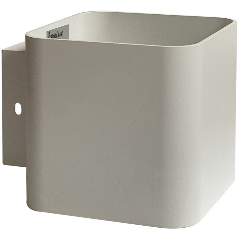 

Aplique de pared cuadrado metálico blanco G9 3000°K (F-Bright 2076000)