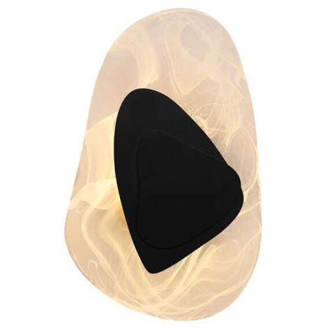 Aplique de pared de cristal de lujo moderno para la decoración de hoteles, pasillos, entradas y dormitorios. Luz cálida de 3000 K.