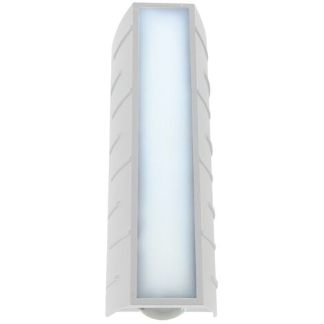 Aplique de pared de exterior LED Morgan (8W+2x1W)  Blanco