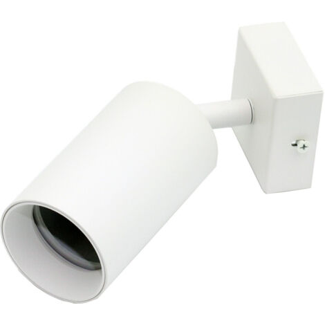 Aplique de pared de un solo foco blanco SINGLE LAMP