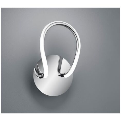Aplique de pared Diseño moderno Chrome Led Dimmer 4000k Bologna Trio Lighting