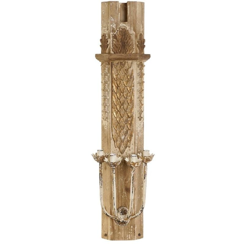 

Aplique de Pared DKD Home Decor Metal Abeto (31 x 30 x 119 cm)