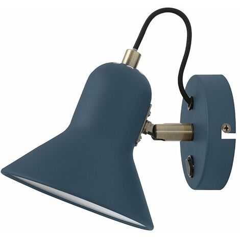 APLIQUE DE PARED E27 AZUL