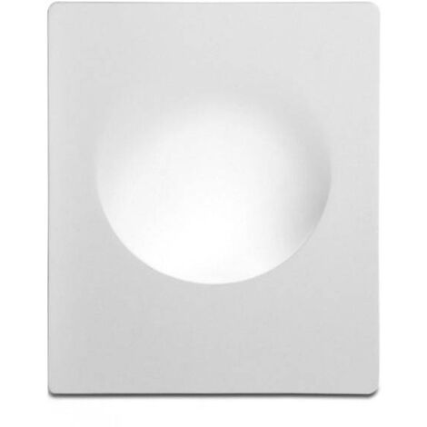Aplique De Pared Empotrable Circulo De Escayola "MUR" - Ø 15cm -