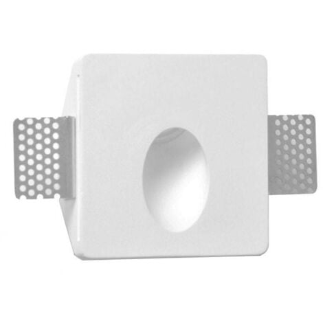 BARCELONA LED Aplique De Pared Empotrable De Escayola "Olive" - Trimless /