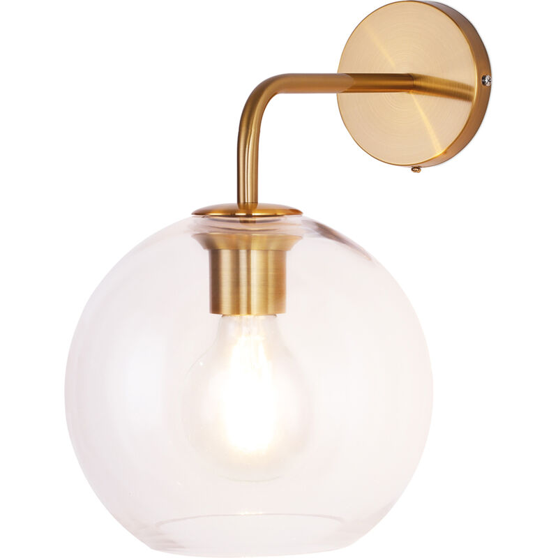 

Aplique de pared esférico de vidrio - Melissa Transparente