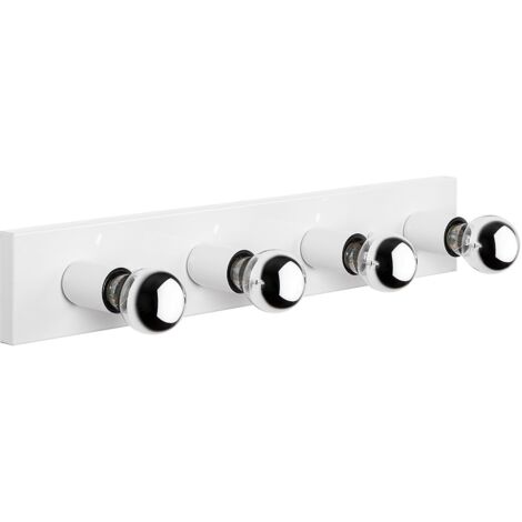 Aplique de pared, Estructura de metal 10x10x60 cm