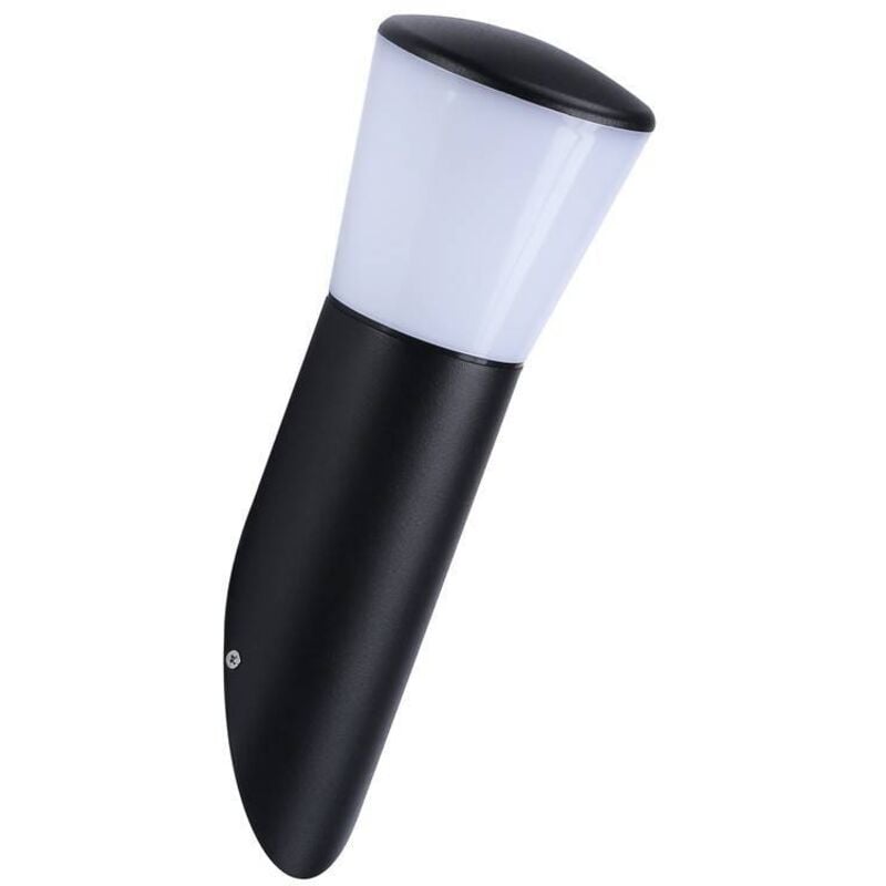 

Barcelona Led - Aplique de pared exterior inclinado 'OLIVA' E27 IP44 | Negro