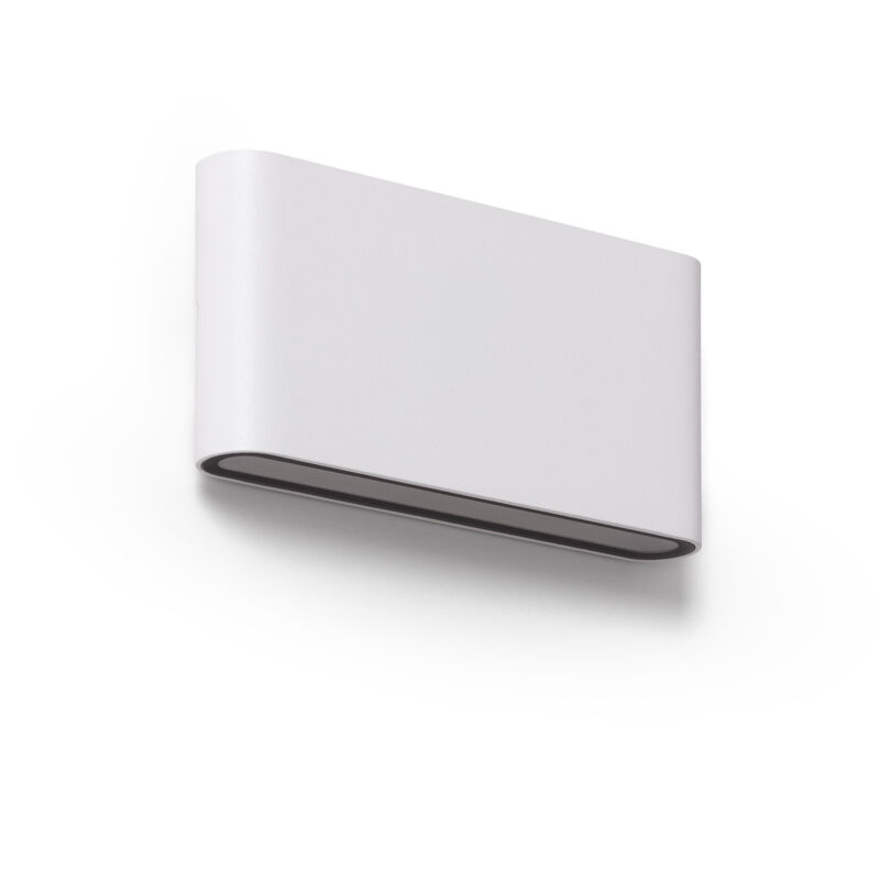 Aplique de Pared Exterior LED 12W Aluminio Rectangular Iluminación Doble Cara Luming 2700K - 3000K - 4000K Blanco Seleccionable (Cálido-Neutro)