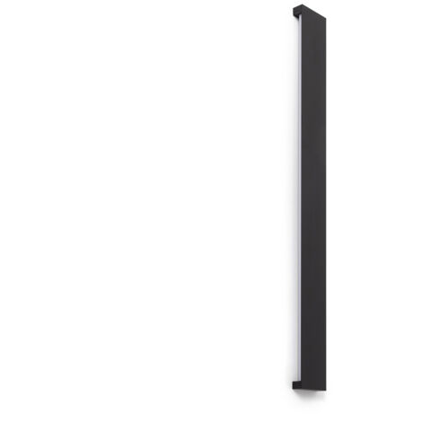 Aplique de Pared Exterior LED 30W Aluminio Bathen Negro