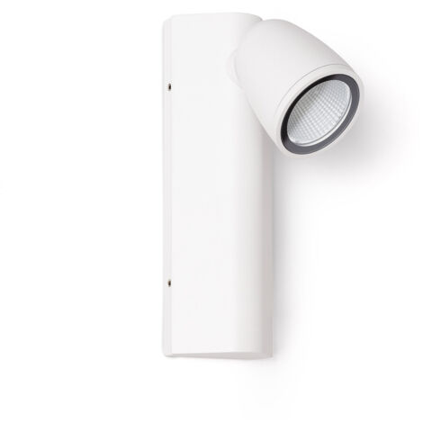 Aplique de Pared Exterior LED 6W Aluminio Abel Blanco