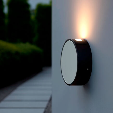 Aplique de Pared Exterior LED 6W Aluminio Crono Gris 3000K Blanco Cálido