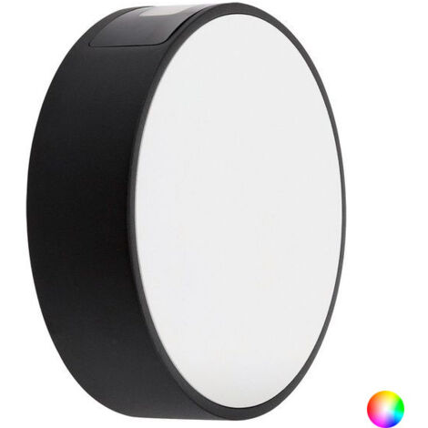 Aplique de Pared Exterior LED 6W de Aluminio Crono Negro 3000K Blanco Cálido