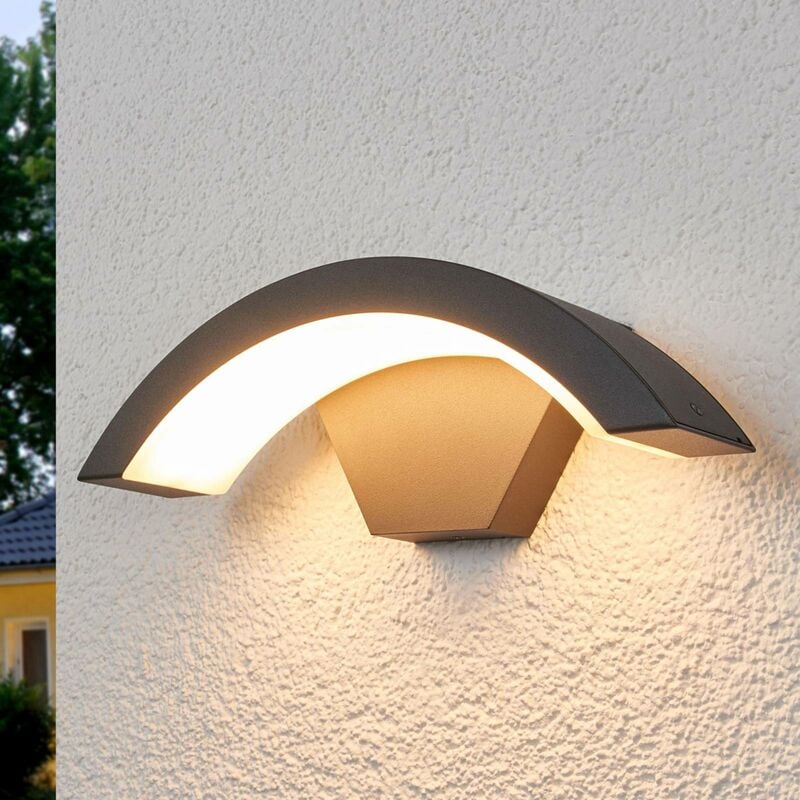 

Aplique de pared exterior LED curvado Jule