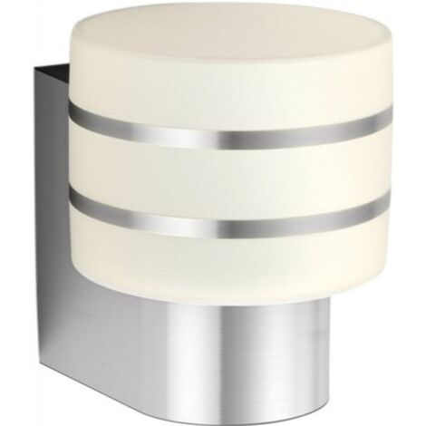 Aplique de pared exterior Philips Tuar 9W 2700K Luz muy cálida. Forma Cilíndrica 19×18 cm. Aplique mural. Alimentación directa de red eléctrica Terraza y jardín. Estilo moderno