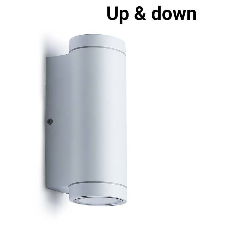 

Barcelona Led - Aplique de pared exterior UP AND DOWN 'LIDIA' 2xGU10 IP44 | Blanco