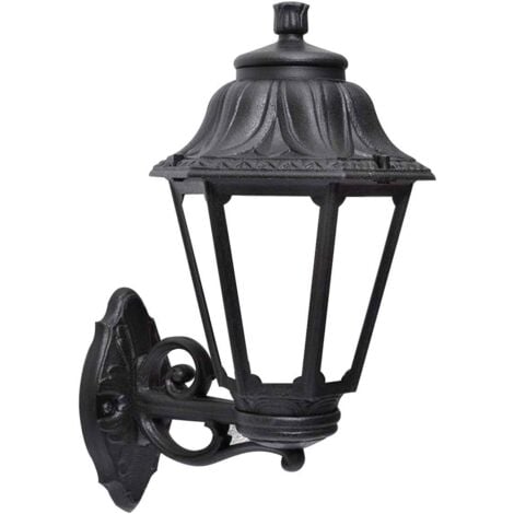 Aplique De Pared Farol FUMAGALLI BISSO/ANNA E27 IP55 - Negro