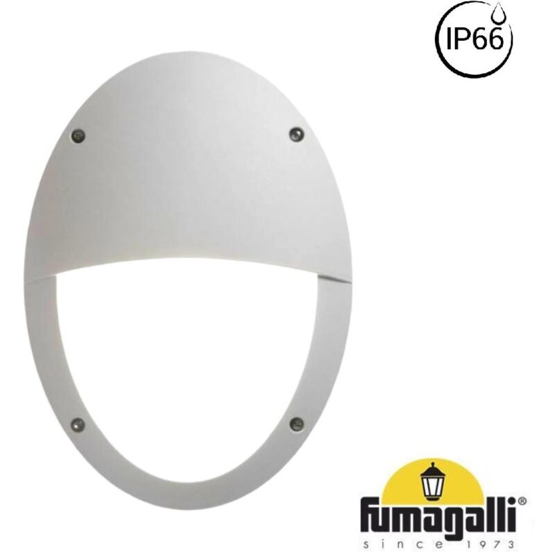 

Aplique de pared REMI/MADDI E27 IP66 | Blanco - Fumagalli