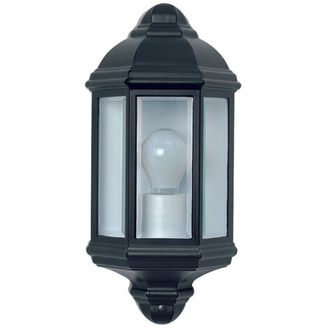 APLIQUE DE PARED HAMAR 60W NEGRO LUXFORM