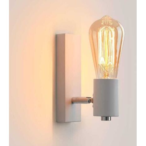 Aplique de pared industrial de interior, diseño retro, lámpara de pared metálica ajustable, iluminación de pared vintage para cocina de restaurante.