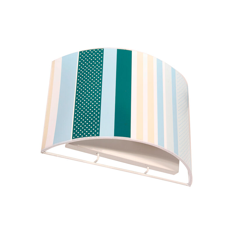 

Aplique de pared Infantil 2xE27 Líneas Azules