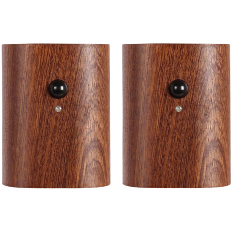 Aplique de pared interior con sensor de movimiento, dos cabezales LED recargables, luz nocturna para pasillo, instalación magnética, carga USB-C.