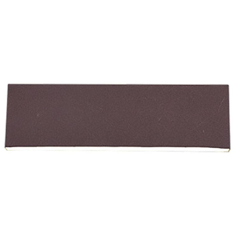 Trio - Aplique de pared rectangular Concha Rust Double Led Emission Lighting