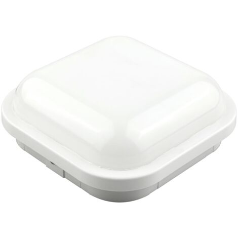 Aplique de Pared IP65 Blanco Cuadrado 15W Fría Matel