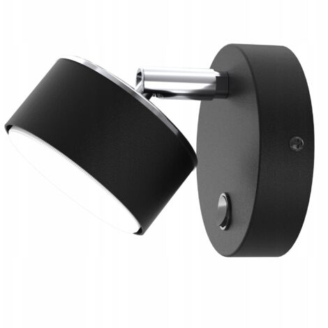 Aplique de pared, lámpara de techo, cromo blanco, móvil, LED GX53, lámpara pulida