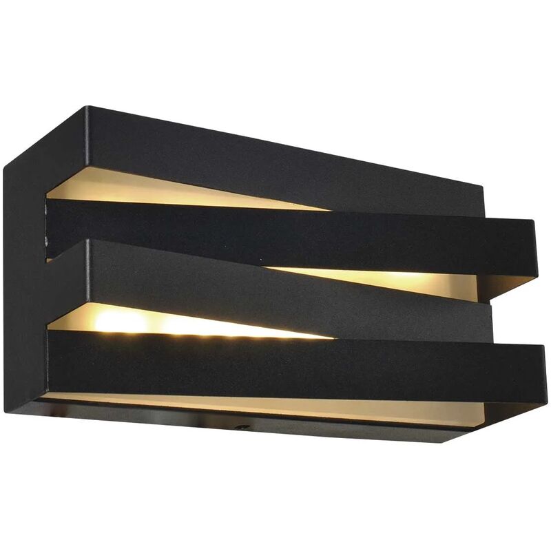 

Lúzete - Aplique De Pared Led 12W 4000K Negro Elizabeth