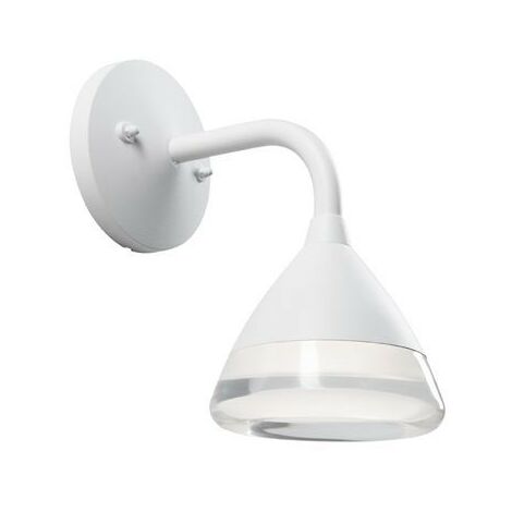 Aplique de pared led 20W 4000K línea grial blanco
