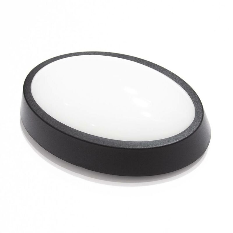 

Aplique de pared LED 6W IP64 | Negro - Blanco Neutro