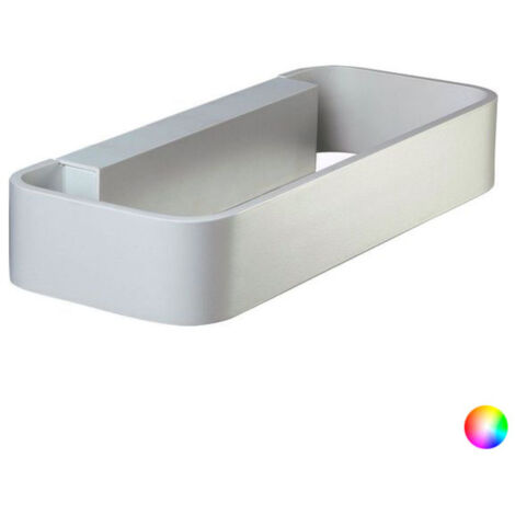 Aplique de Pared LED 9W de Aluminio Deves Blanco 2700K Blanco Cálido