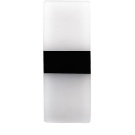 Aplique de pared LED acrílico moderno de 6W, 85-265V CA, para dormitorio, balcón, pasillo, escalera.