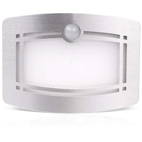 Aplique de pared LED AIPERQ, luz nocturna con sensor de movimiento para interiores, ideal para armarios de pasillo