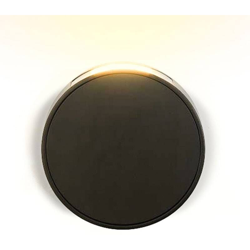 

Aplique de Pared LED COB 'ROONER' 6W IP44 | Negro
