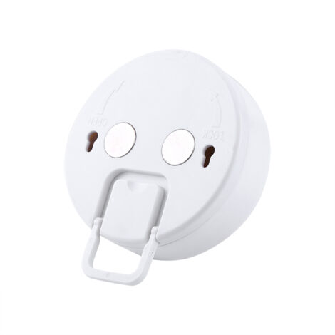 Aplique de pared LED inalámbrico con detector de movimiento infrarrojo (PIR) – Blanco – 15 LED – 90 lm – 82 x 35 mm – ABS