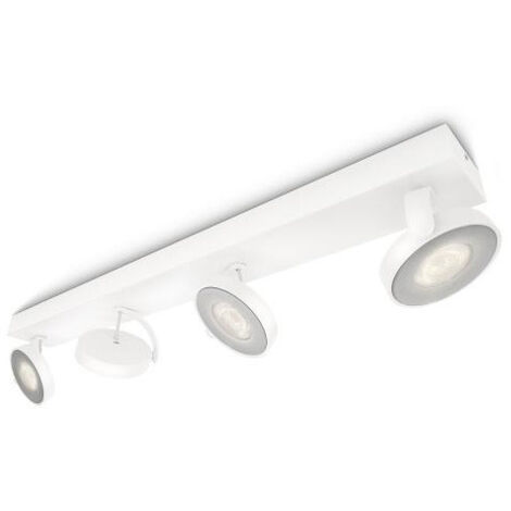 Aplique de Pared LED Philips ClockWork Blanco 4x4.5W Regulable 2000Lm  [PH-8718696154526]