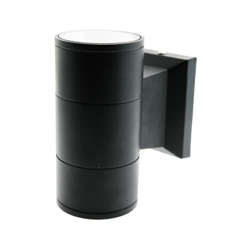 

Aplique de Pared LED Tube Negro I 6W IP54 Blanco Cálido 3000K | IluminaShop