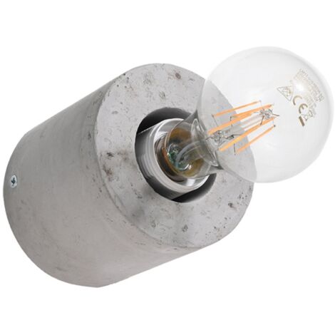 Aplique de pared Lion cemento