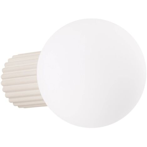 Aplique de pared Mido beige