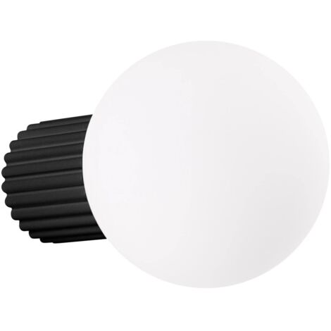 Aplique de pared Mido negro