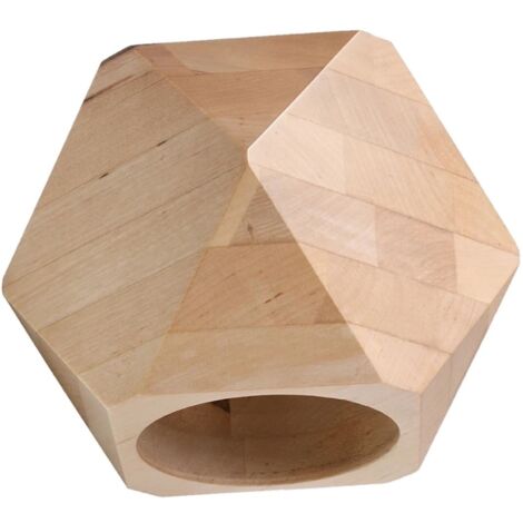 Aplique de pared Mion madera natural