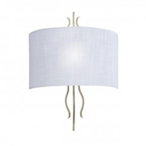 Aplique de pared modelo Dalia acabado cuero 43 cm(alto) 26.5 cm(ancho) 13 cm(largo)