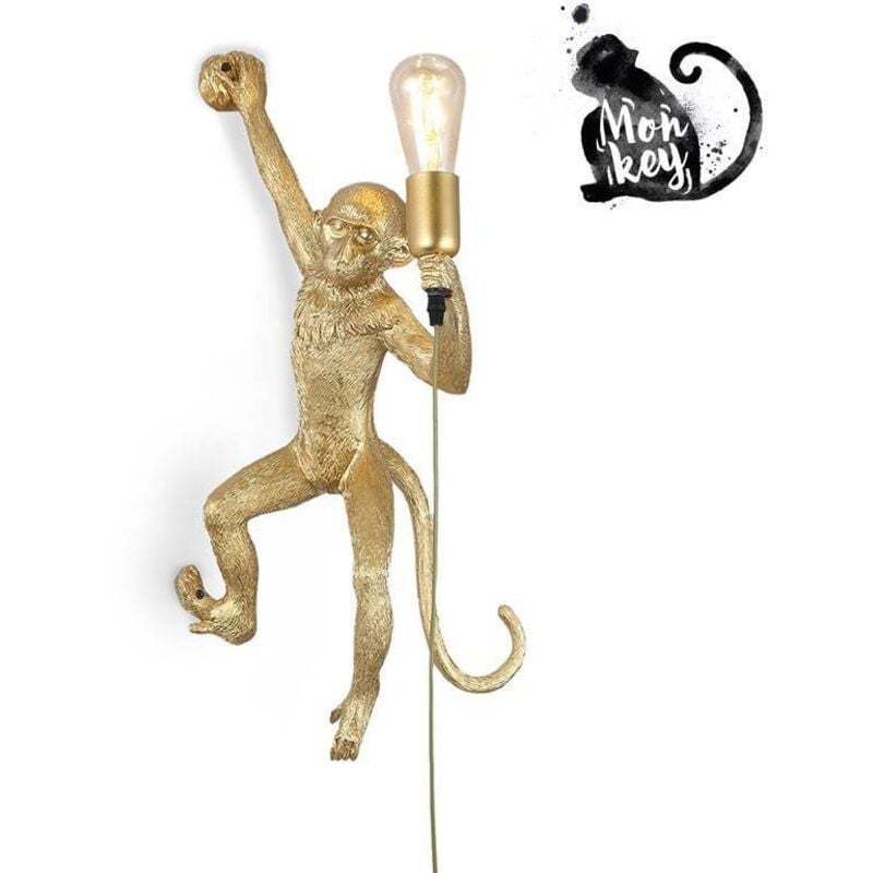 

Aplique de pared Mono 'CÉSAR' | Dorado
