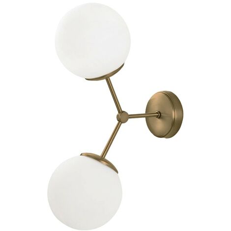 Aplique de pared Mulen Oro (2 luces)