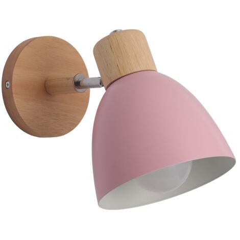 Aplique de pared Nami Rosa 1xE27