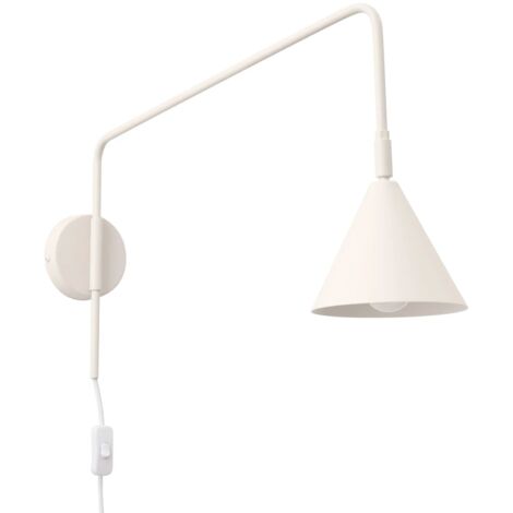 Aplique de pared Naon beige