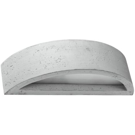 Aplique de pared Naza cemento